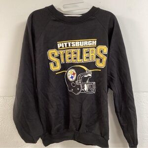 1980’s Vintage Garson NFL USA Made Pittsburgh Steelers Crewneck Sweatshirt XL